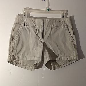 J Crew Chino Shorts SZ 6